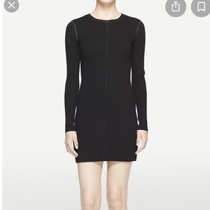 Rag and Bone Women's Black Andee Sweater dress